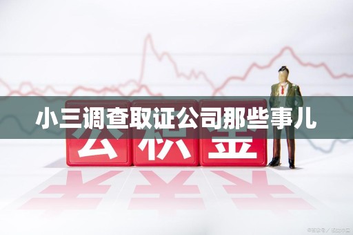 三明小三调查取证公司那些事儿