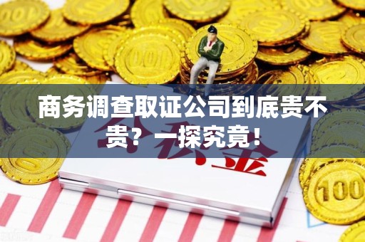 三明商务调查取证公司到底贵不贵？一探究竟！