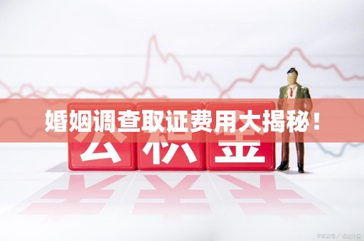 三明婚姻调查取证费用大揭秘！