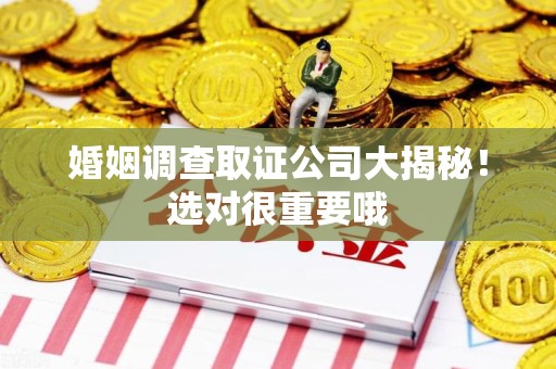 三明婚姻调查取证公司大揭秘！选对很重要哦